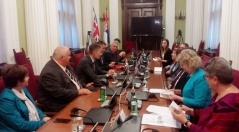 2.октобар 2017. Делегација Парламента Уједињеног Краљевства и председници посланичких група владајуће коалиције